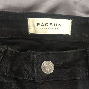 PacSun High-Rise Crop Kick Jeans